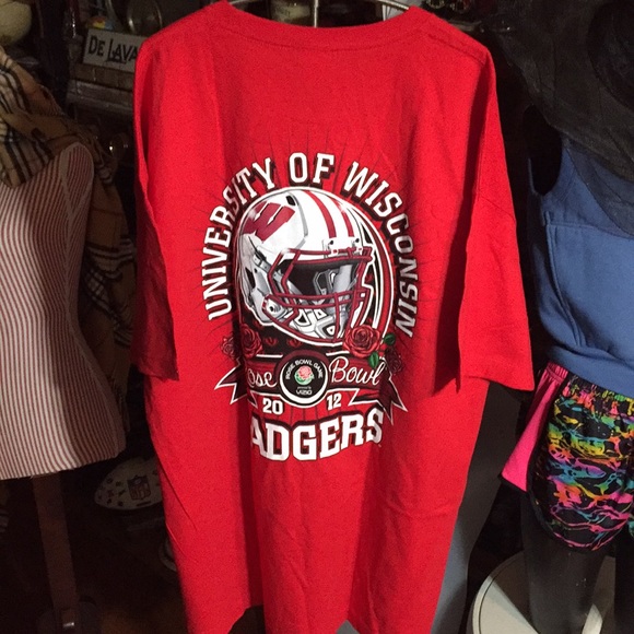 New Wisconsin badgers 2012 rose bowl tee shirt - Picture 5 of 7
